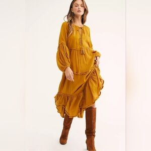 Free People | In The Moment Midi Dress XS